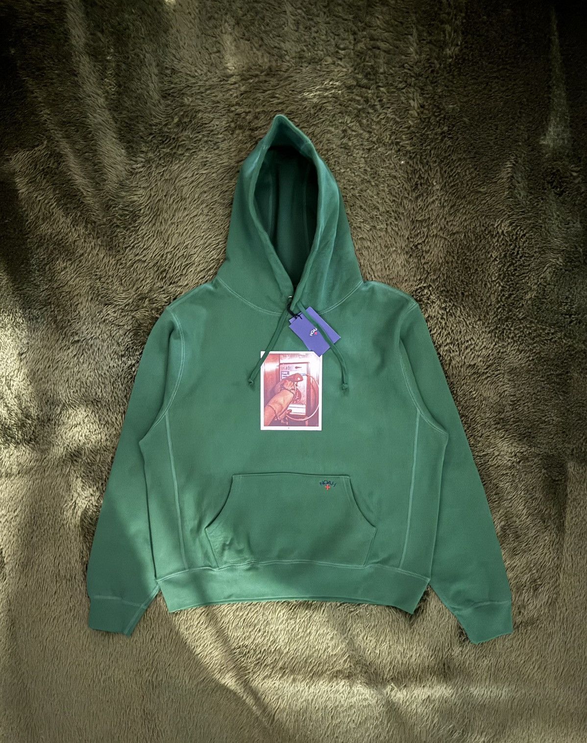 Noah [XL] NOAH x Antonio Lopez Collaboration Photo Hoodie Green Size US XL / EU 56 / 4 - 1 Thumbnail