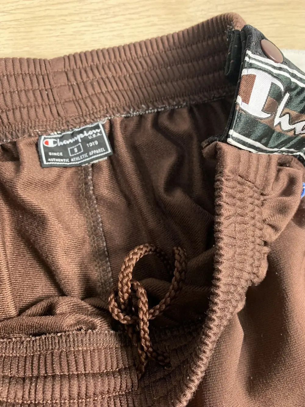 Champion × Vintage VINTAGE CHAMPION SWEATPANTS TRACKPANTS POPPER PANTS JOGGERS Size US 28 / EU 44 - 6 Thumbnail