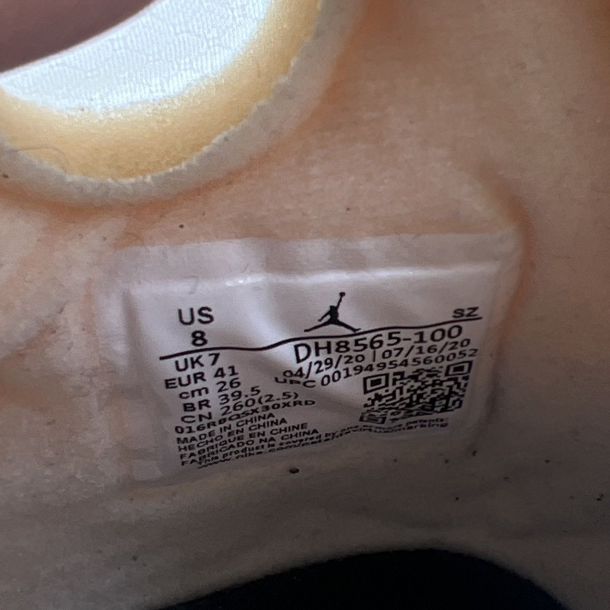 Jordan Brand Off white x air Jordan 5 sail Size US 8 / EU 41 - 9 Thumbnail