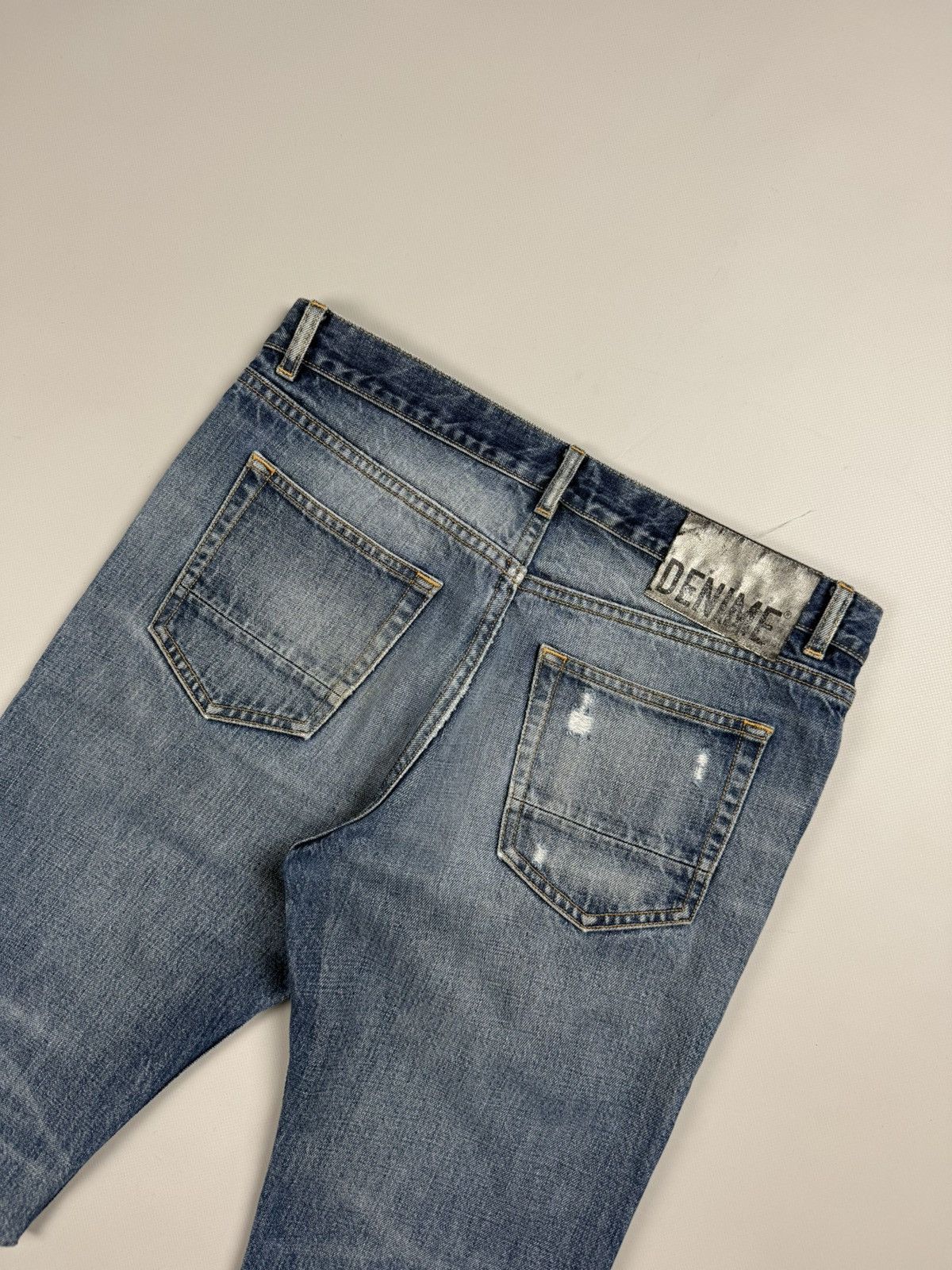 Designer × Golden Goose GGDB Golde Goose Deluxe Brand Men’s Distressed Denim Shorts Size US 30 / EU 46 - 17 Thumbnail
