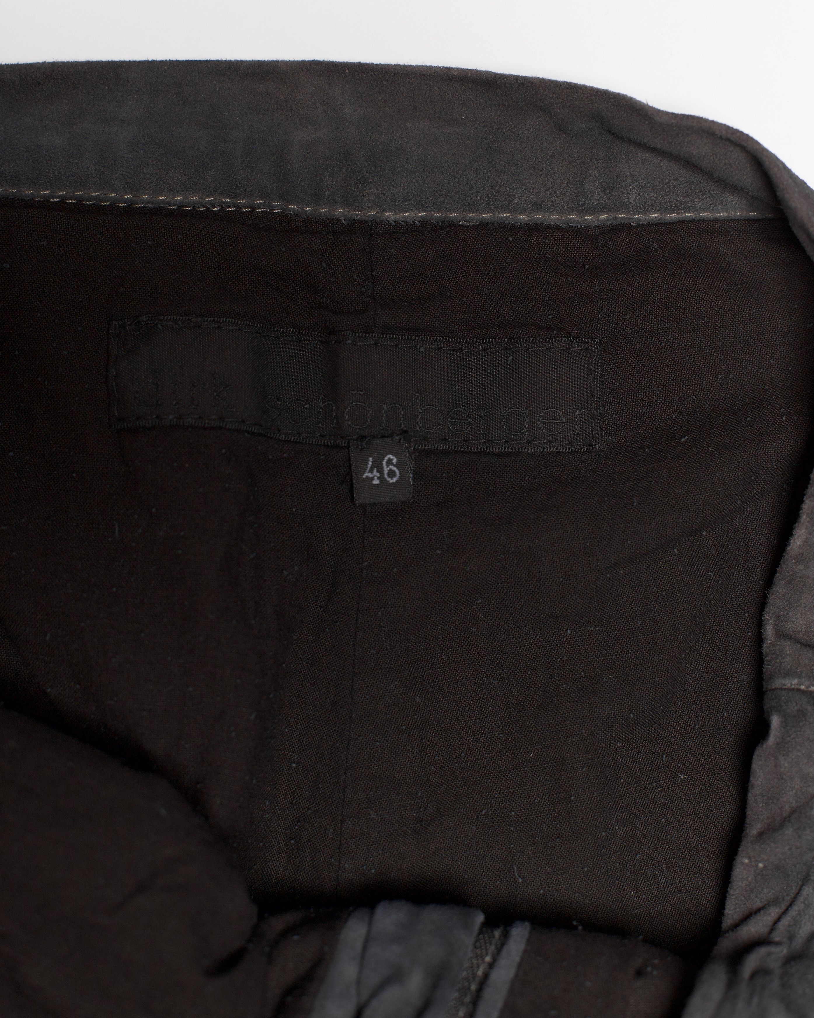 Dirk Schonberger Dirk Schönberger Suede Leather Panel Pants Size US 30 / EU 46 - 5 Thumbnail