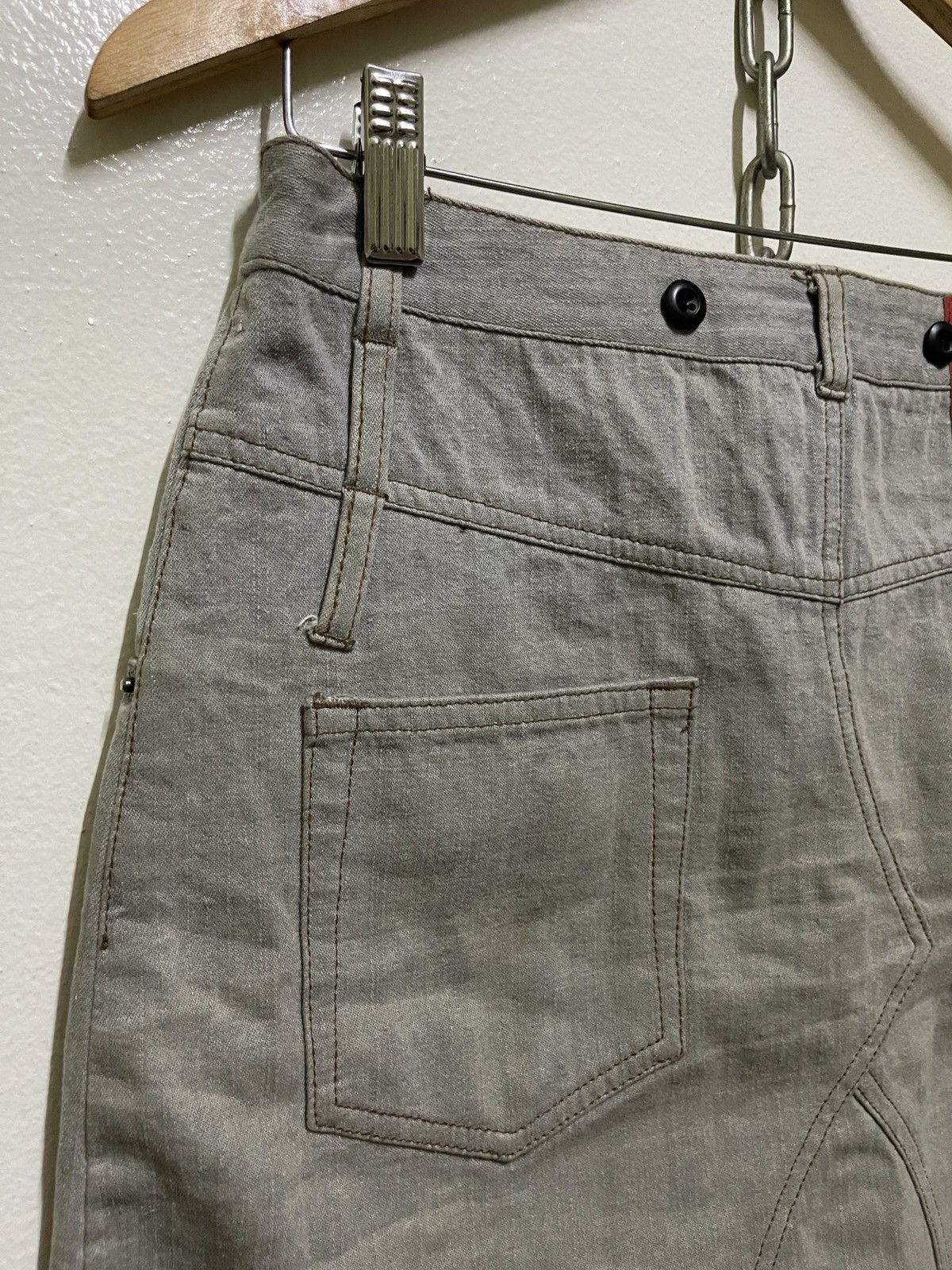 Vintage Ppfm Skirt Denim Sample Size 30" / US 8 / IT 44 - 8 Thumbnail