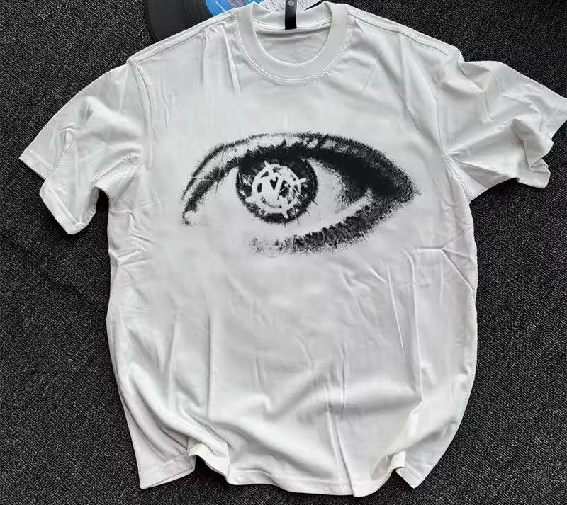 Other Streetwear Eye Print Tee Vintage Harajuku Cotton Size US L / EU 52-54 / 3 - 2 Thumbnail