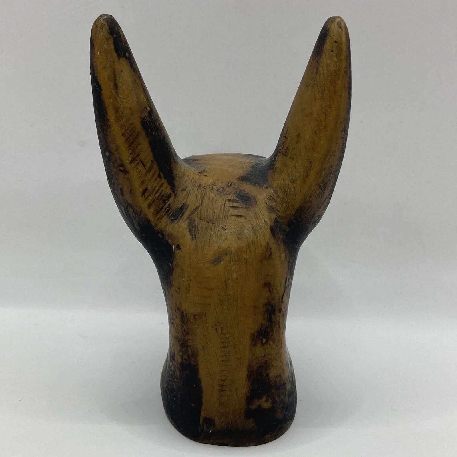 The Unbranded Brand Anubis Head Bust Egyptian Mythology God Head Statue 5 inches Size ONE SIZE - 3 Thumbnail