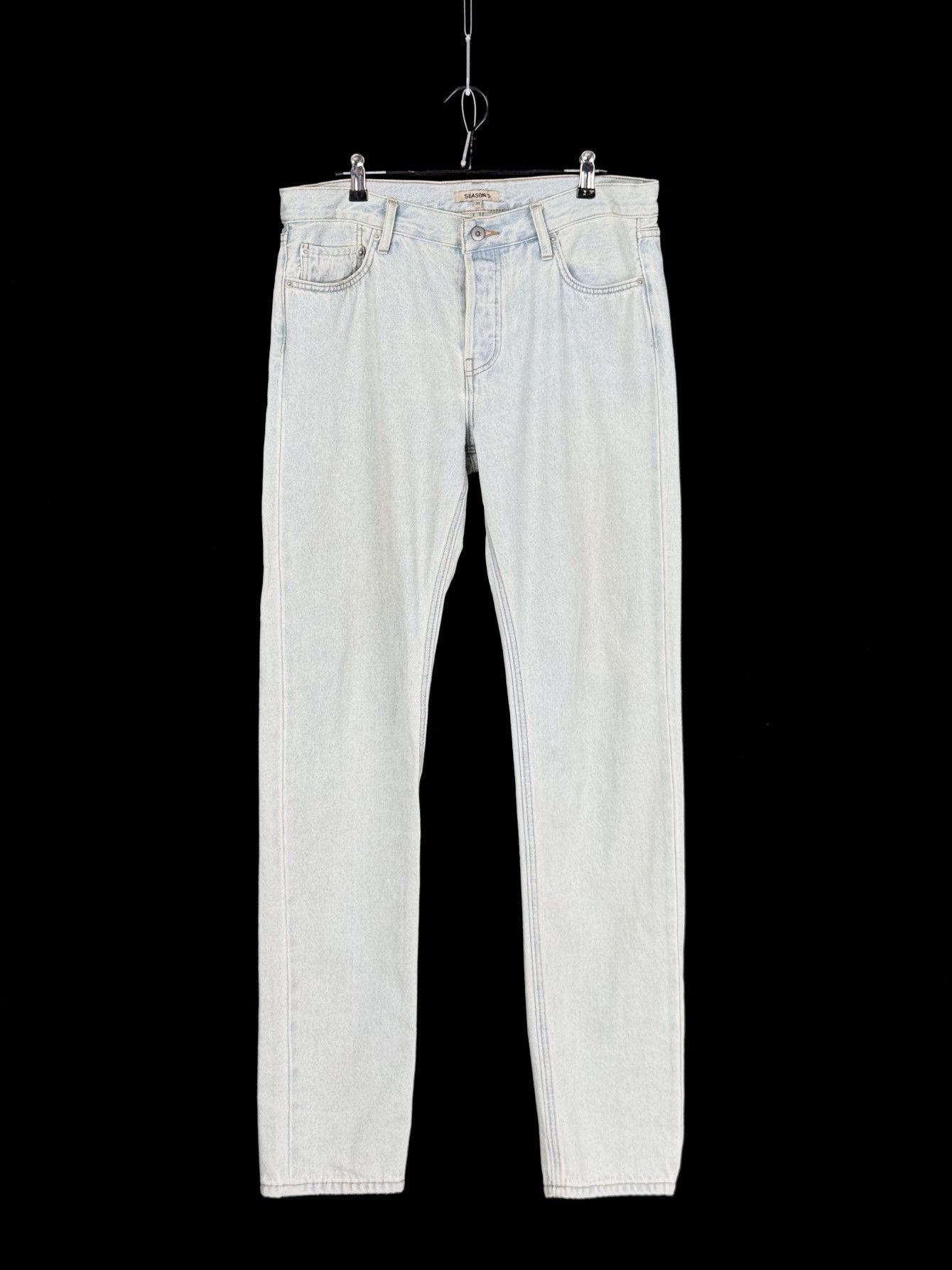 Yeezy Yeezy Season 5 Light Wash Jeans Size 32 Size US 32 / EU 48 - 1 Thumbnail