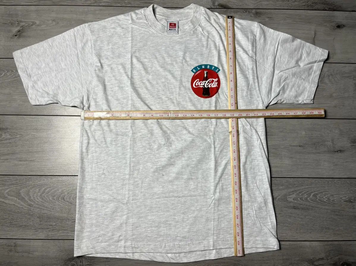 Coca Cola Coca cola T-shirt reverse logo big hanes size XLarge Size US XL / EU 56 / 4 - 5 Thumbnail