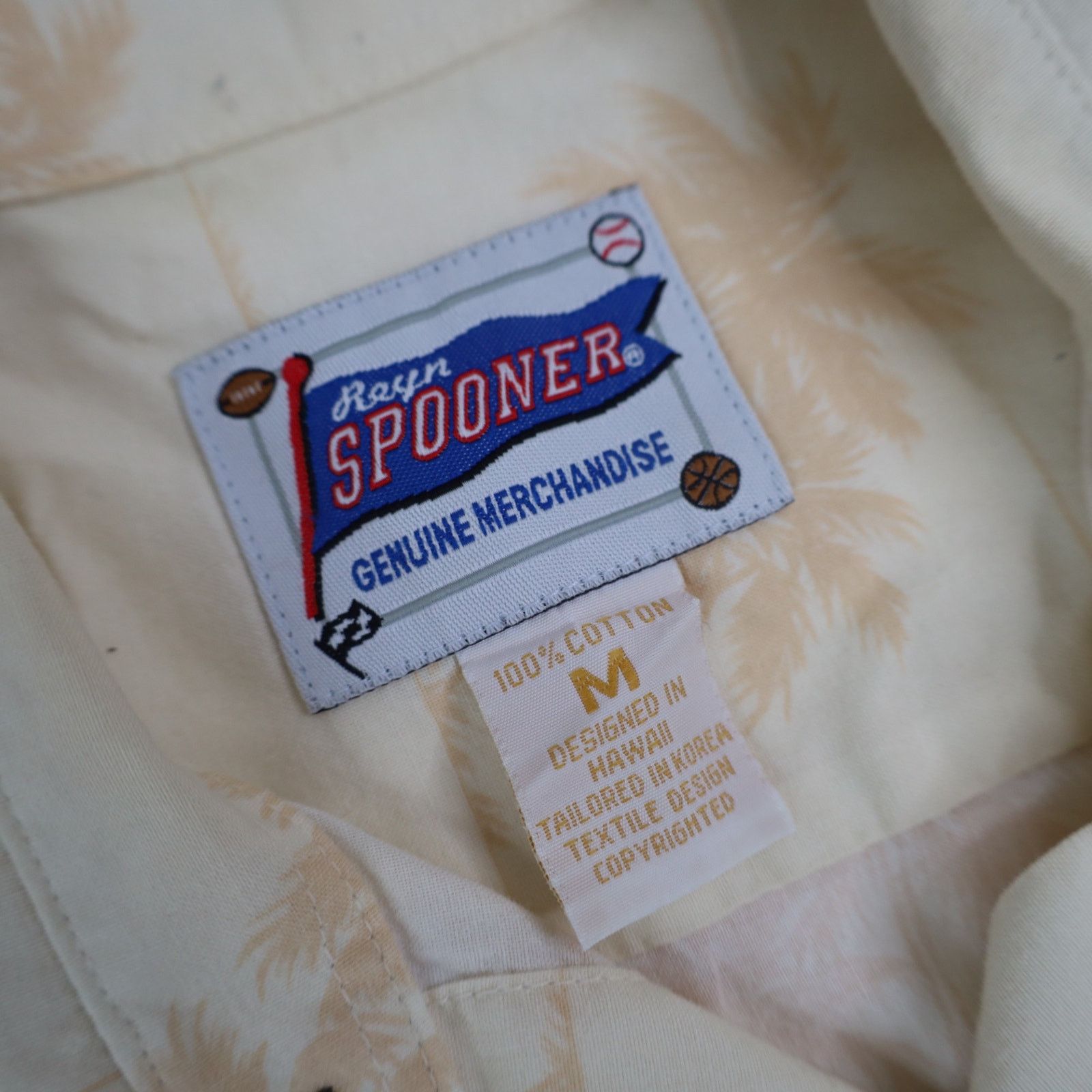 Reyn Spooner × Vintage VTG Reyn Spooner University Oregon Tropical Hawaiian Shirt Size US M / EU 48-50 / 2 - 7 Thumbnail