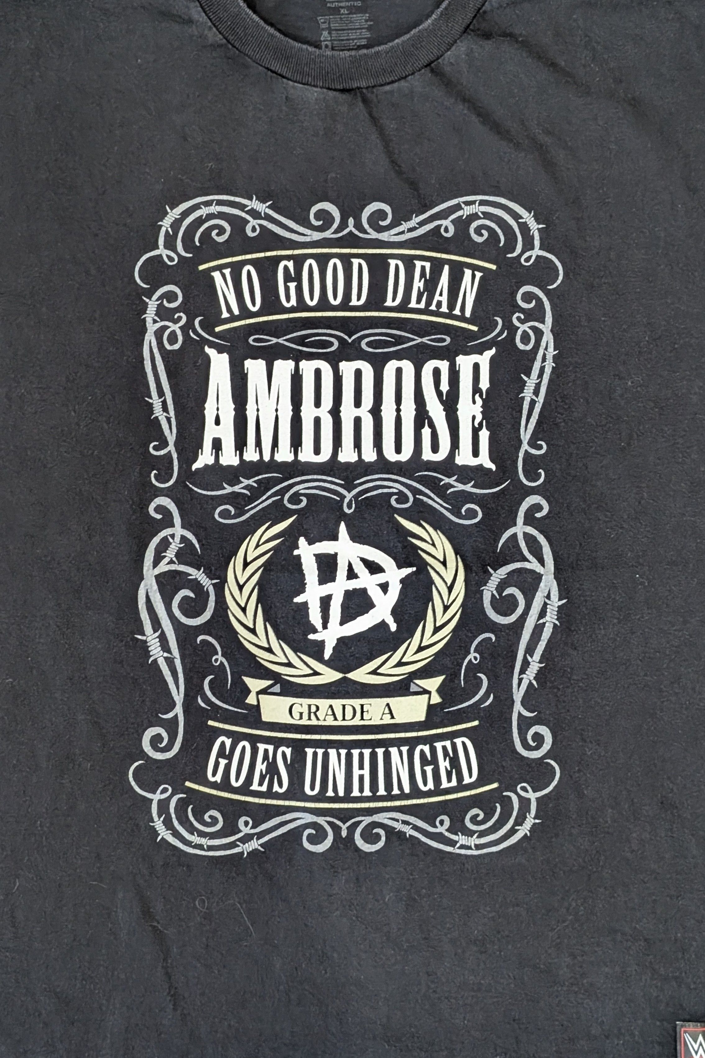 WWE WWE No Good Dean Goes Unhinged Dean Ambrose wrestling tshirt Size US XL / EU 56 / 4 - 2 Thumbnail