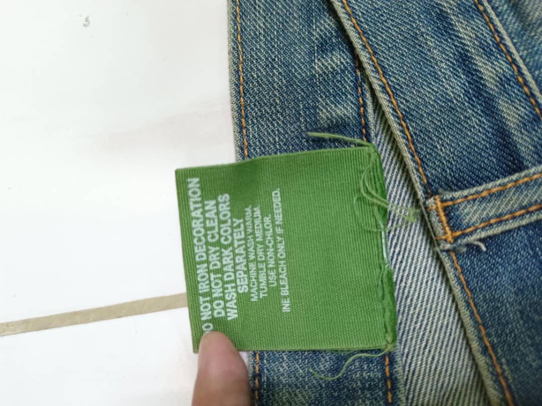 Japanese Brand Plotgate Original Patchwork Denim Jeans Size US 33 - 13 Thumbnail