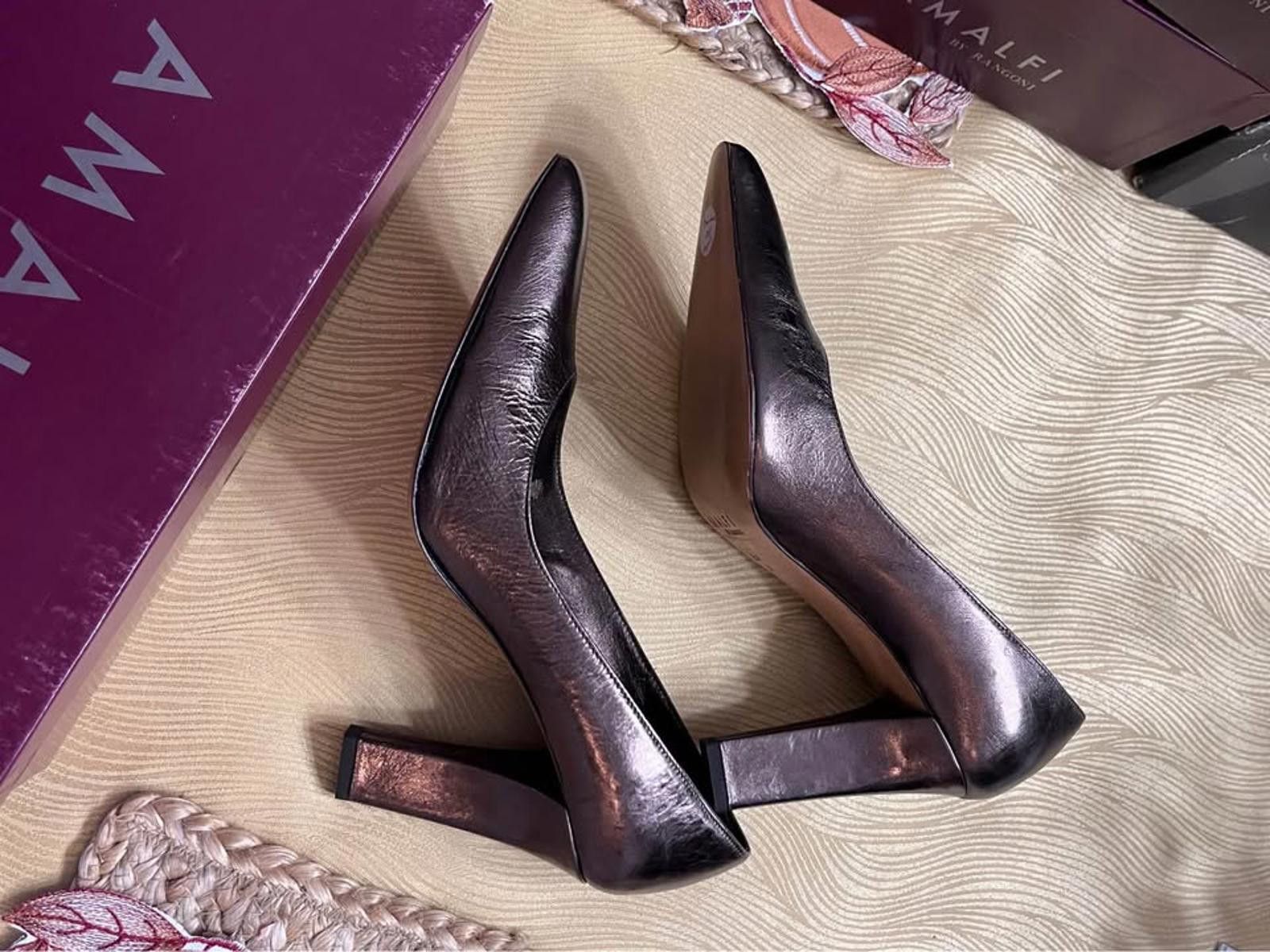 Other Sz 9.5 copper brown Amalfi pumps Size US 9.5 / IT 39.5 - 6 Thumbnail