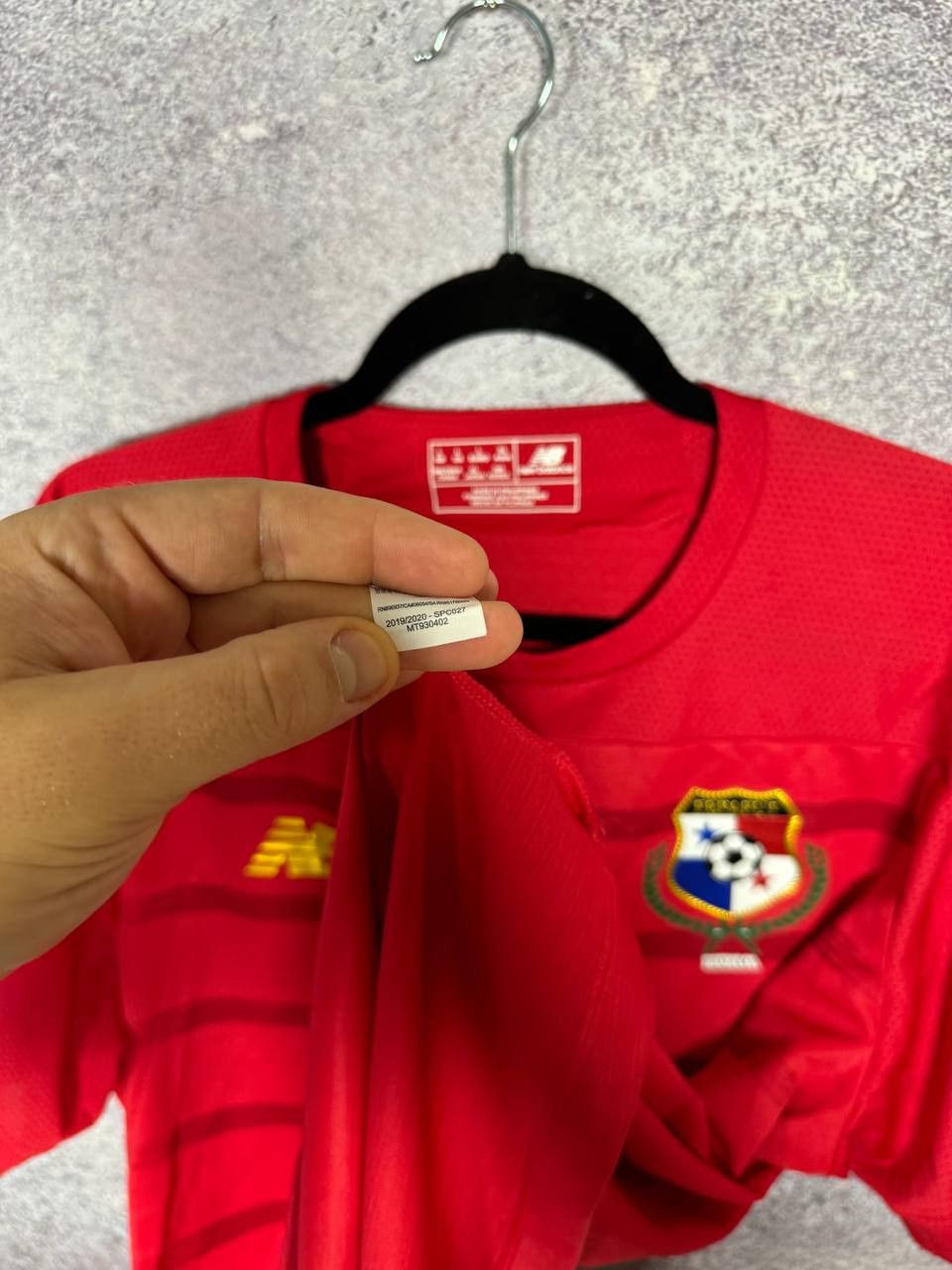 New Balance Panama National Team 2020 International NB Soccer Jersey Size US L / EU 52-54 / 3 - 13 Thumbnail