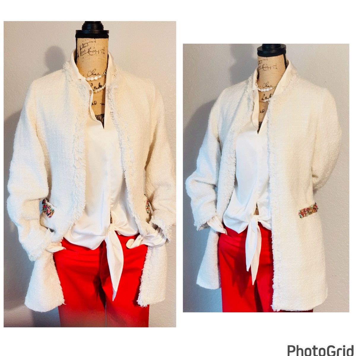 Zara Zara Beads Detailed Jacket Coat Size S / US 4 / IT 40 - 13 Thumbnail