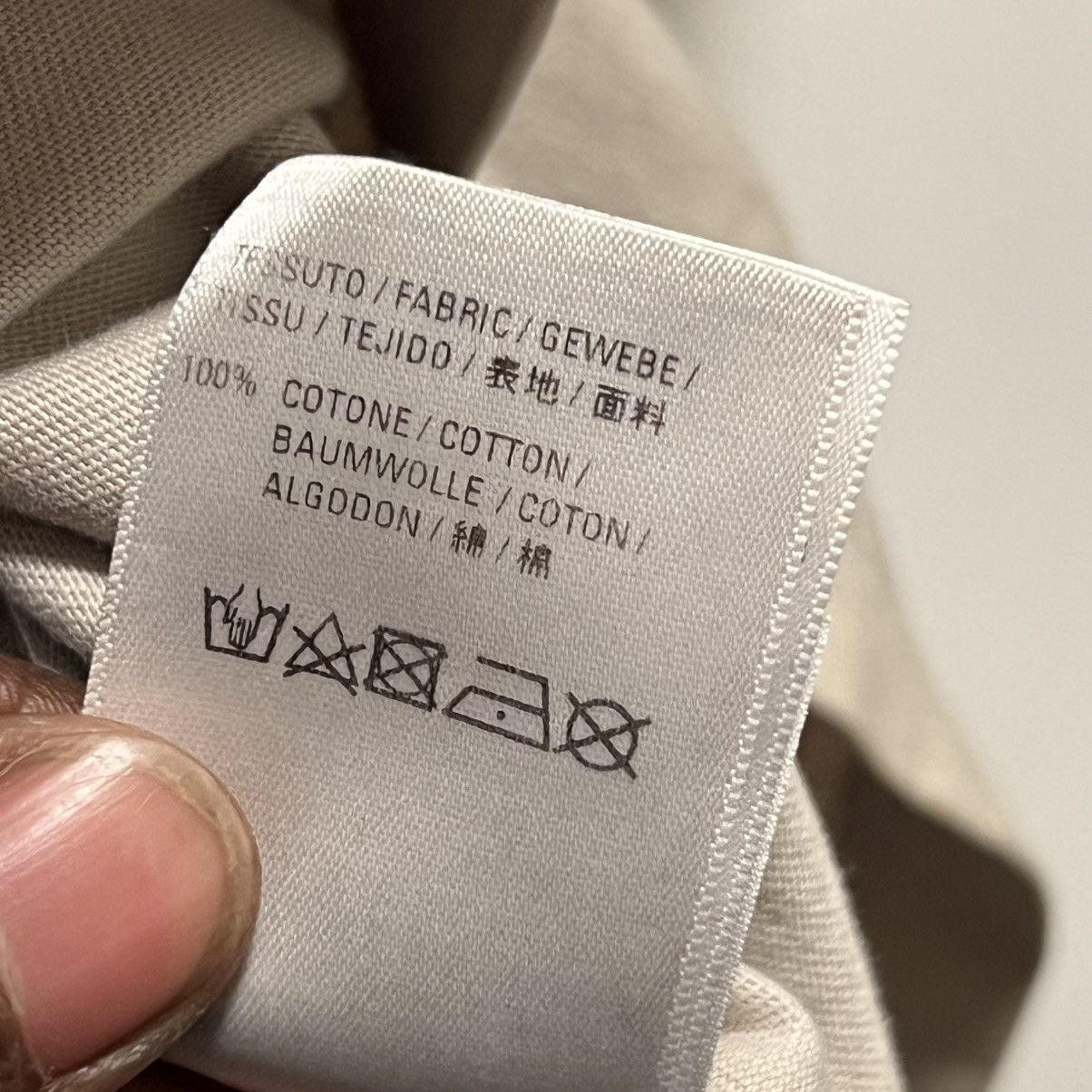 Balenciaga Balenciaga Paris Fashion Week Oversized T-Shirt Cement Grey Size US XL / EU 56 / 4 - 9 Thumbnail