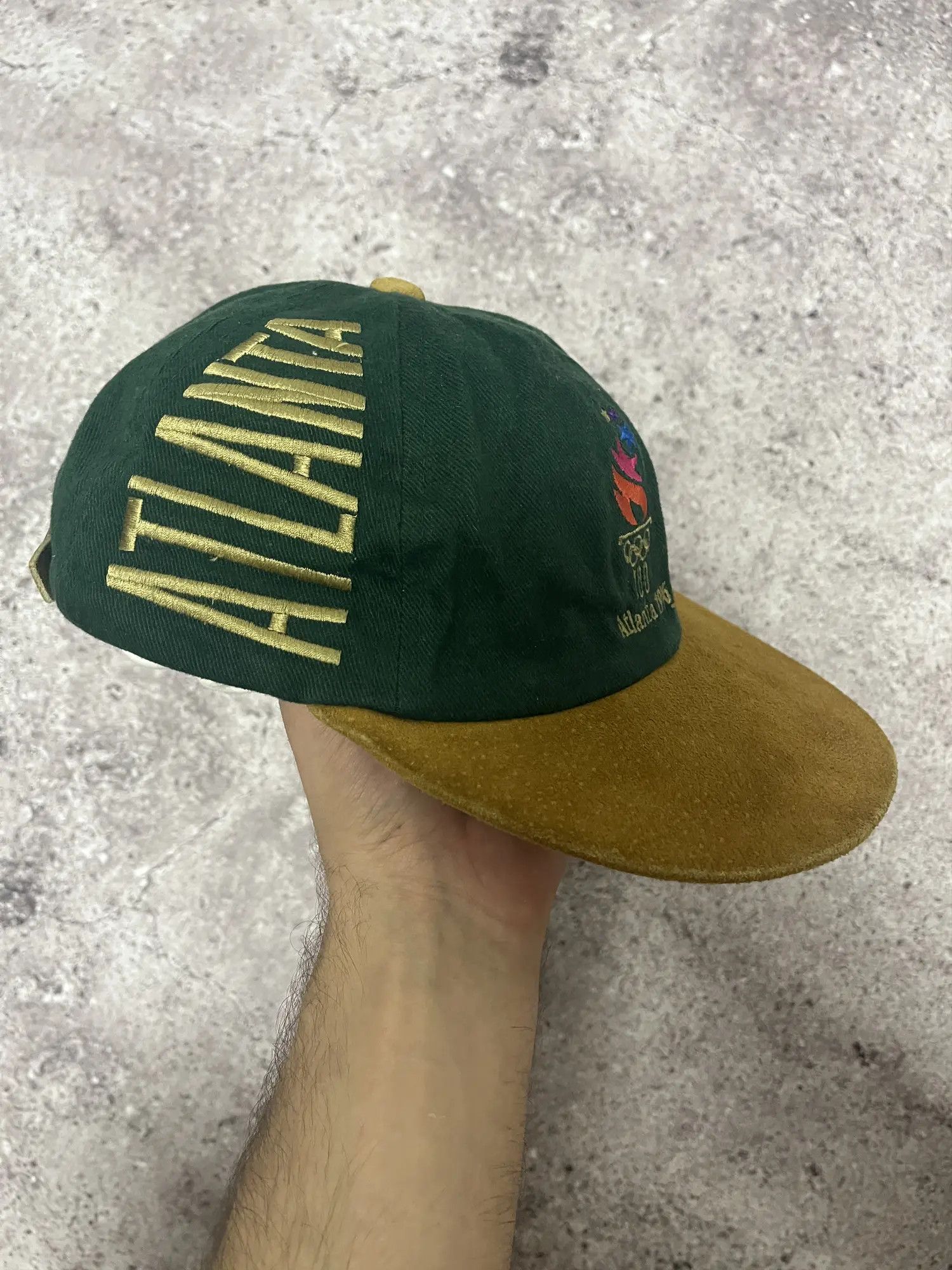USA Olympics USA OLYMPIC ATLANTA 1996 VINTAGE CAP Size ONE SIZE - 2 Thumbnail