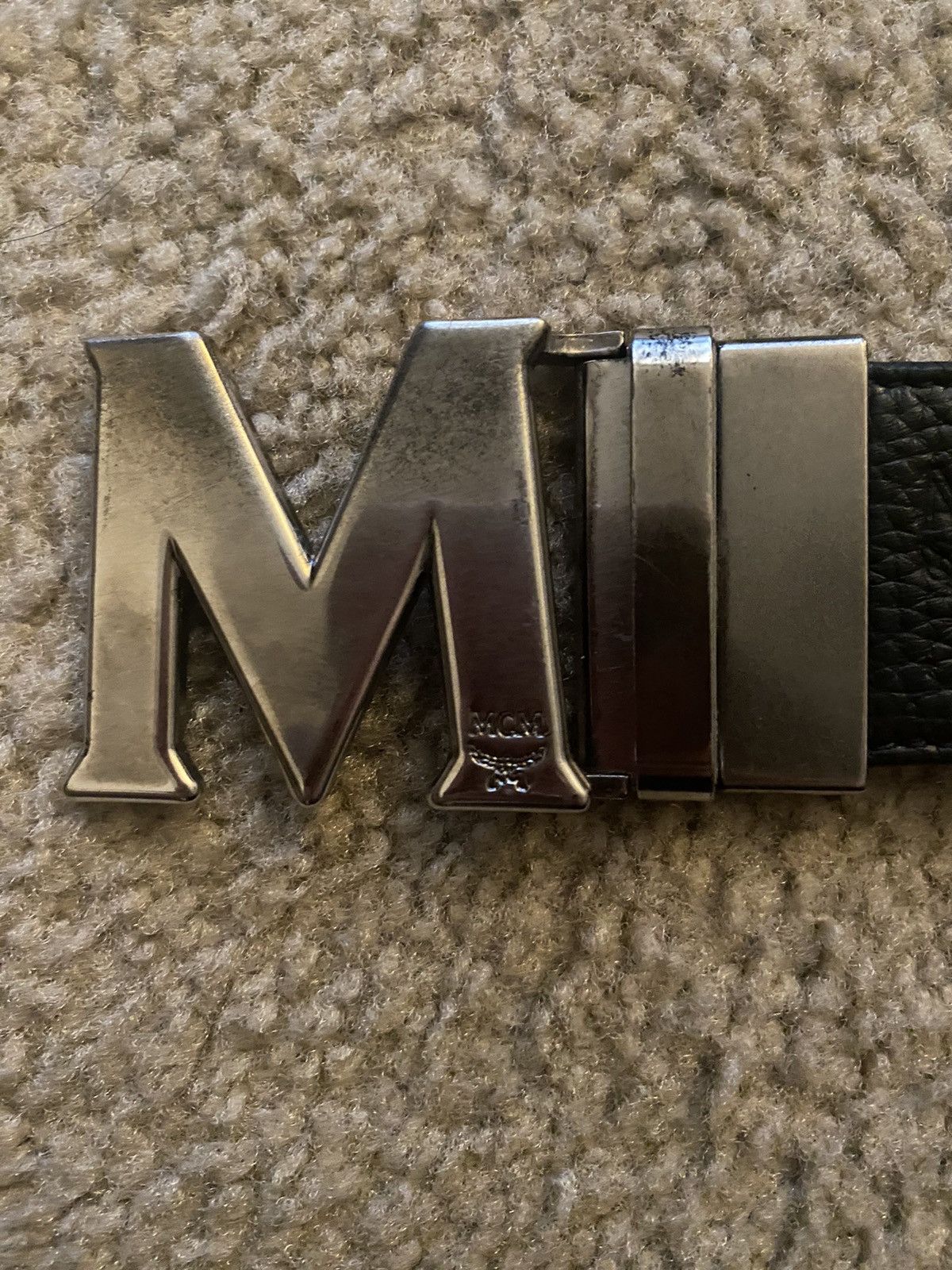 MCM MCM Claus M Reversible Belt Size 38 - 2 Thumbnail