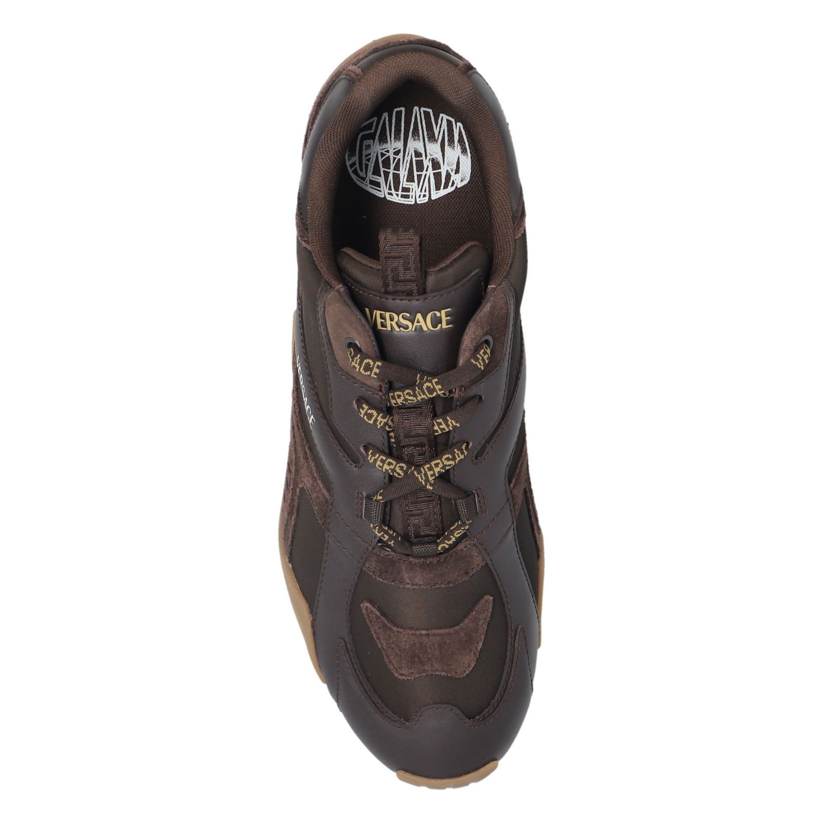 Versace VERSACE Brown Sneakers New & Authentic (Men's size:US 7 / EU Size US 7 / EU 40 - 5 Thumbnail