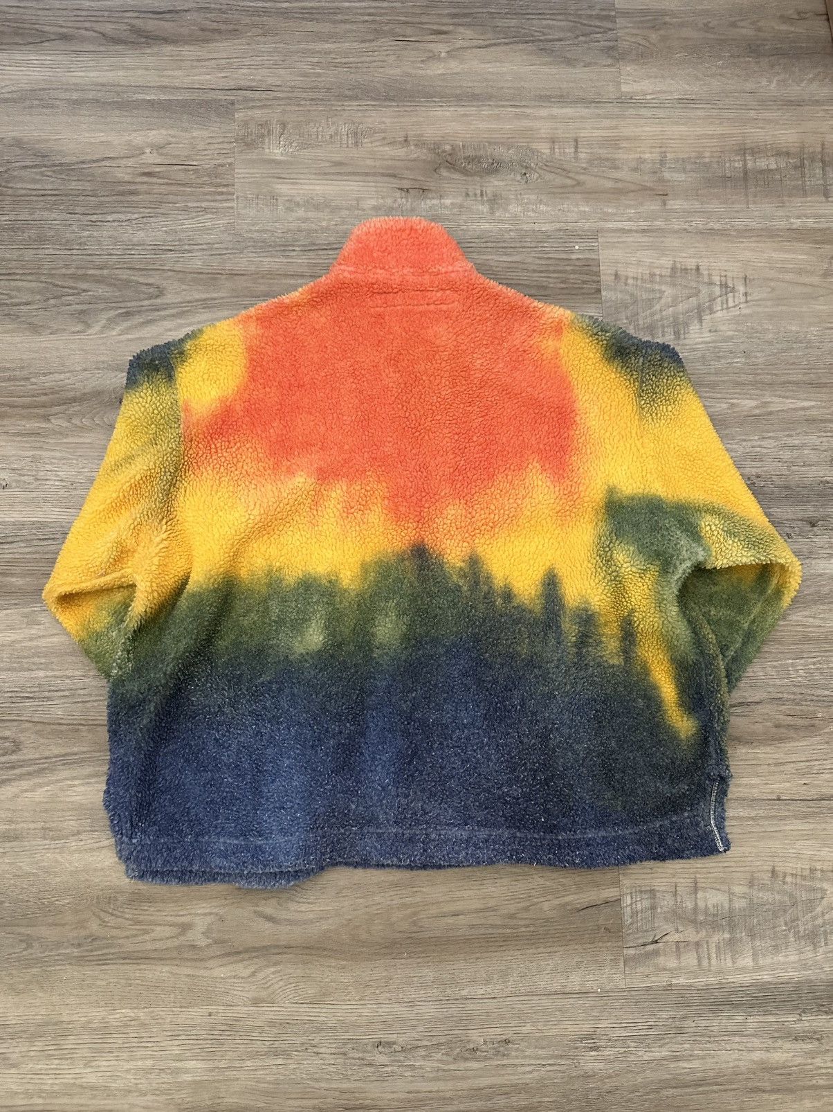 Cactus Plant Flea Market CPFM Rave Cowboy Fleece Pullover Rainbow Multi Color Size US XL / EU 56 / 4 - 2 Thumbnail