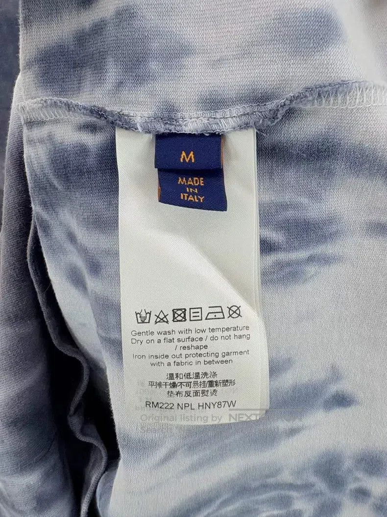 Louis Vuitton Louis Vuitton Tie-dyed alphabet LOGO short sleeve Size US M / EU 48-50 / 2 - 6 Thumbnail