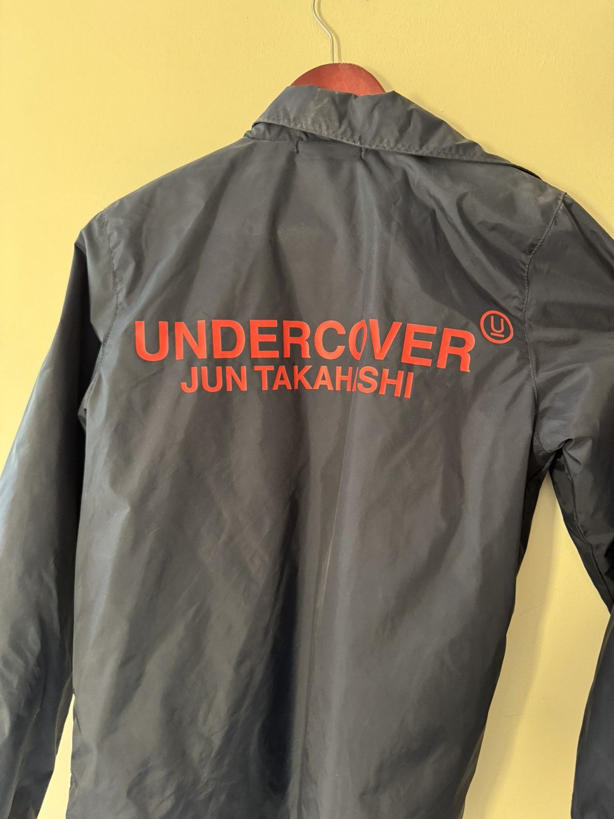 Undercover Undercover Jun Takahashi dark blue coach jacket Small Size US S / EU 44-46 / 1 - 2 Thumbnail