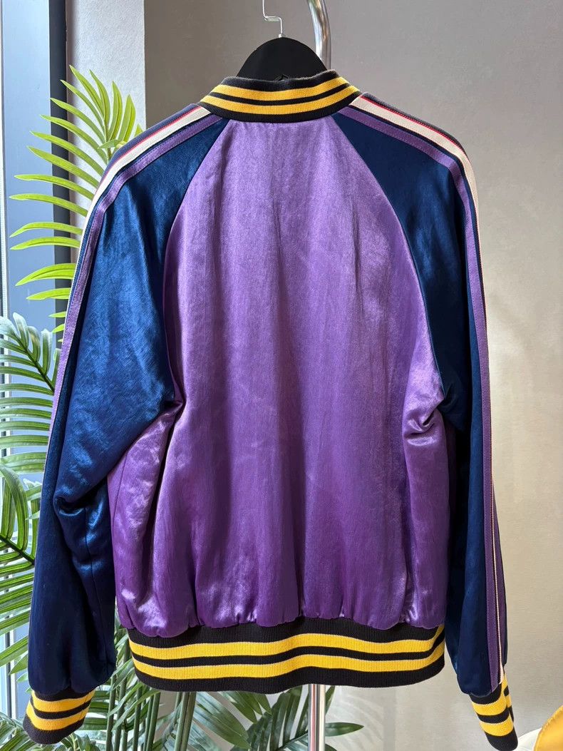 Gucci Gucci Embroidered purple stitching jacket 2502-Nextarrow Size US M / EU 48-50 / 2 - 2 Thumbnail