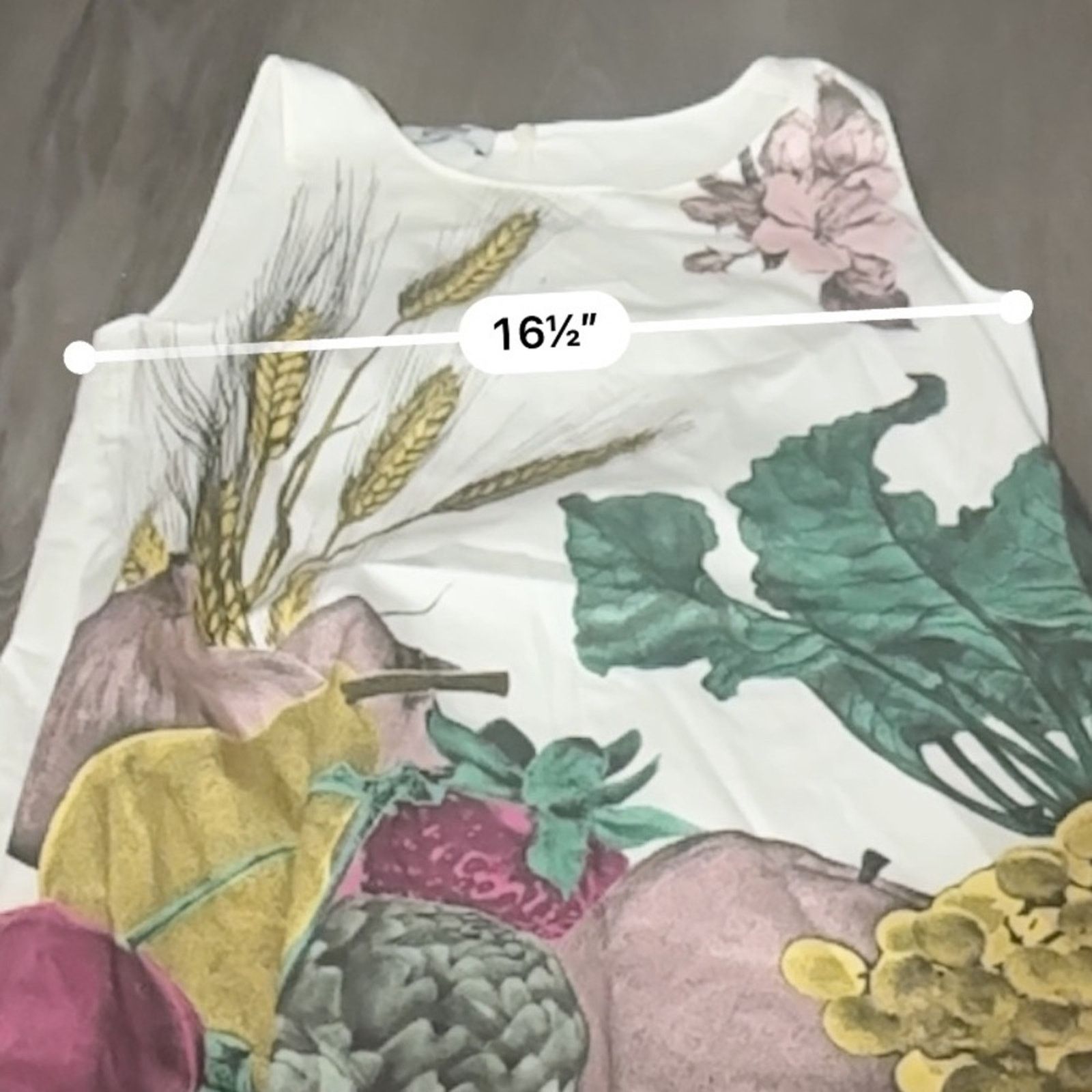 Moschino Vintage Moschino Cheap & Chic Vegetable Fruit Wheat Dress Size M / US 6-8 / IT 42-44 - 9 Thumbnail