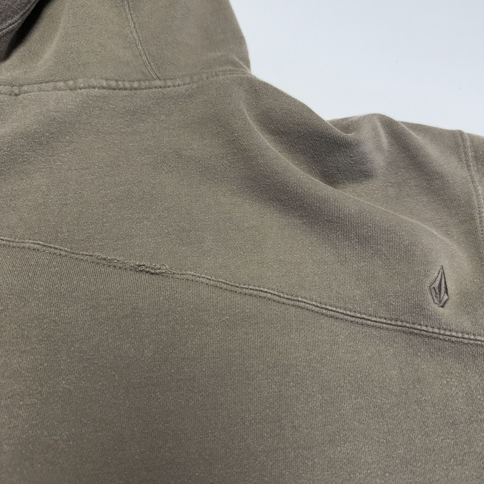 Volcom Volcom Hoodie Sweatshirt Brown Full Zip Surf Skater Size XL Size US XL / EU 56 / 4 - 9 Thumbnail