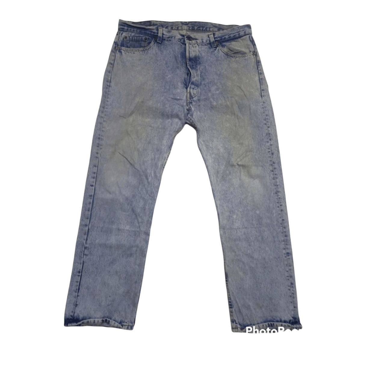 Levi's Vintage 80s levis 501 acid wash Size US 39 - 2 Thumbnail