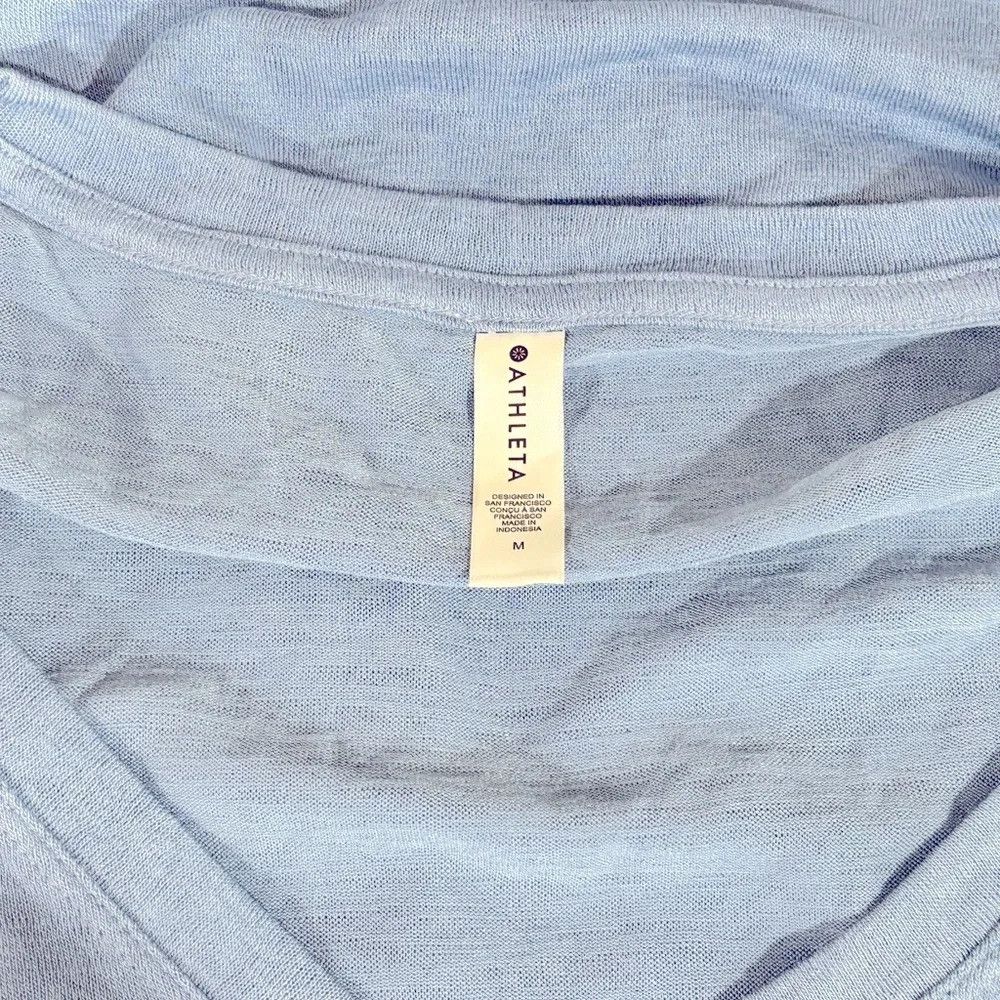 Athleta Athleta Relaxed VNeck Shirt Size M / US 6-8 / IT 42-44 - 5 Thumbnail