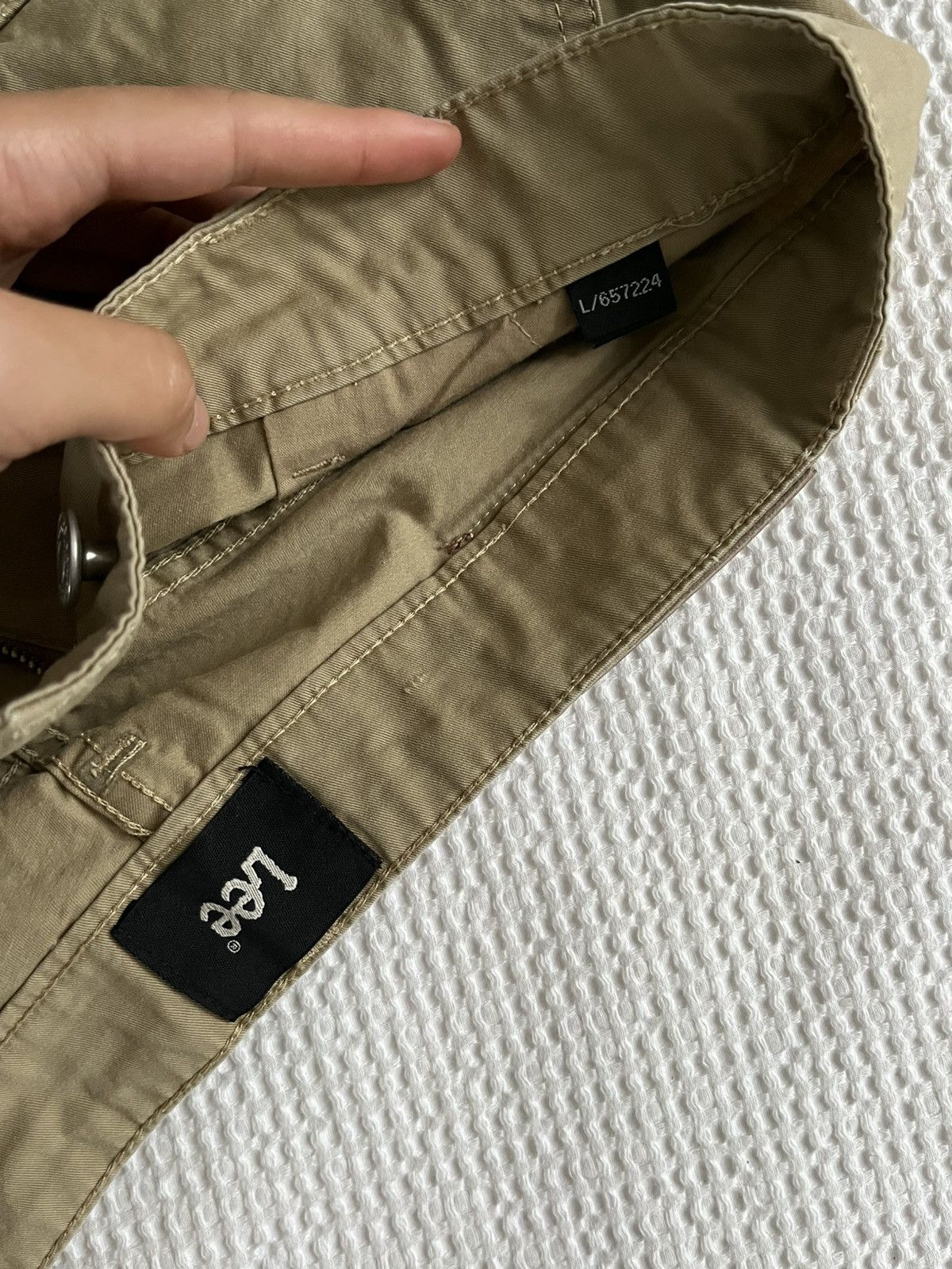 Lee × Vintage Lee Low Rise Shorts Size 27" / US 4 / IT 40 - 2 Thumbnail