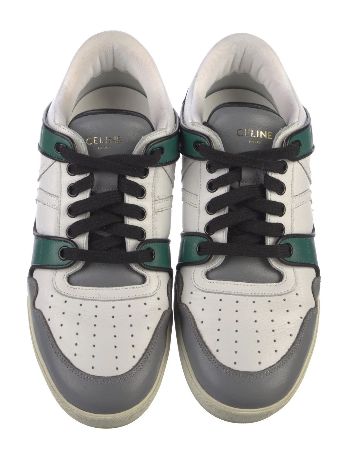 Celine Celine Leather Sneakers Size US 10 / EU 43 - 2 Thumbnail