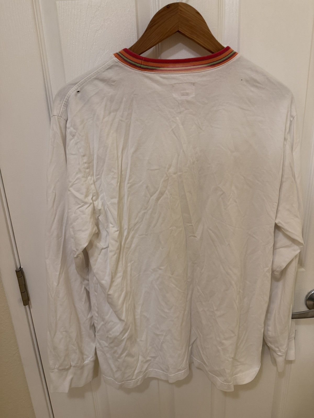 Supreme Supreme white long sleeve t shirt Size US M / EU 48-50 / 2 - 4 Thumbnail