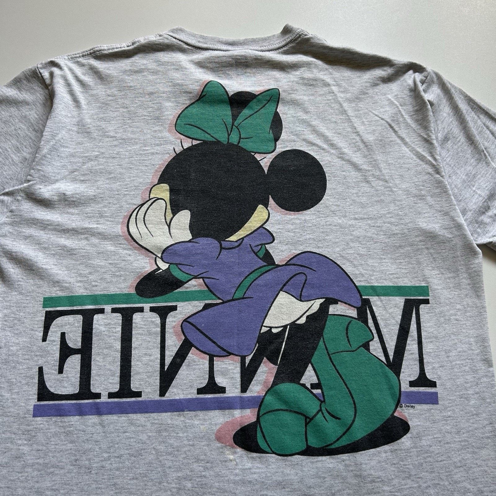 Disney Vintage Minnie Mouse T Shirt Large 90s Disney Made In USA Size US L / EU 52-54 / 3 - 4 Thumbnail