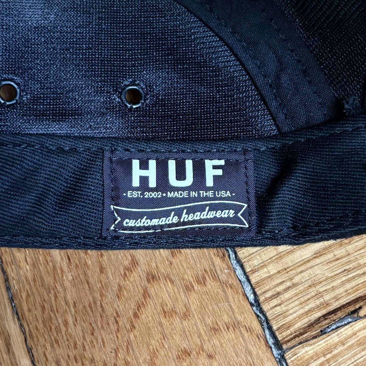 Huf Huf Panel Snapback Hat Size ONE SIZE - 3 Thumbnail