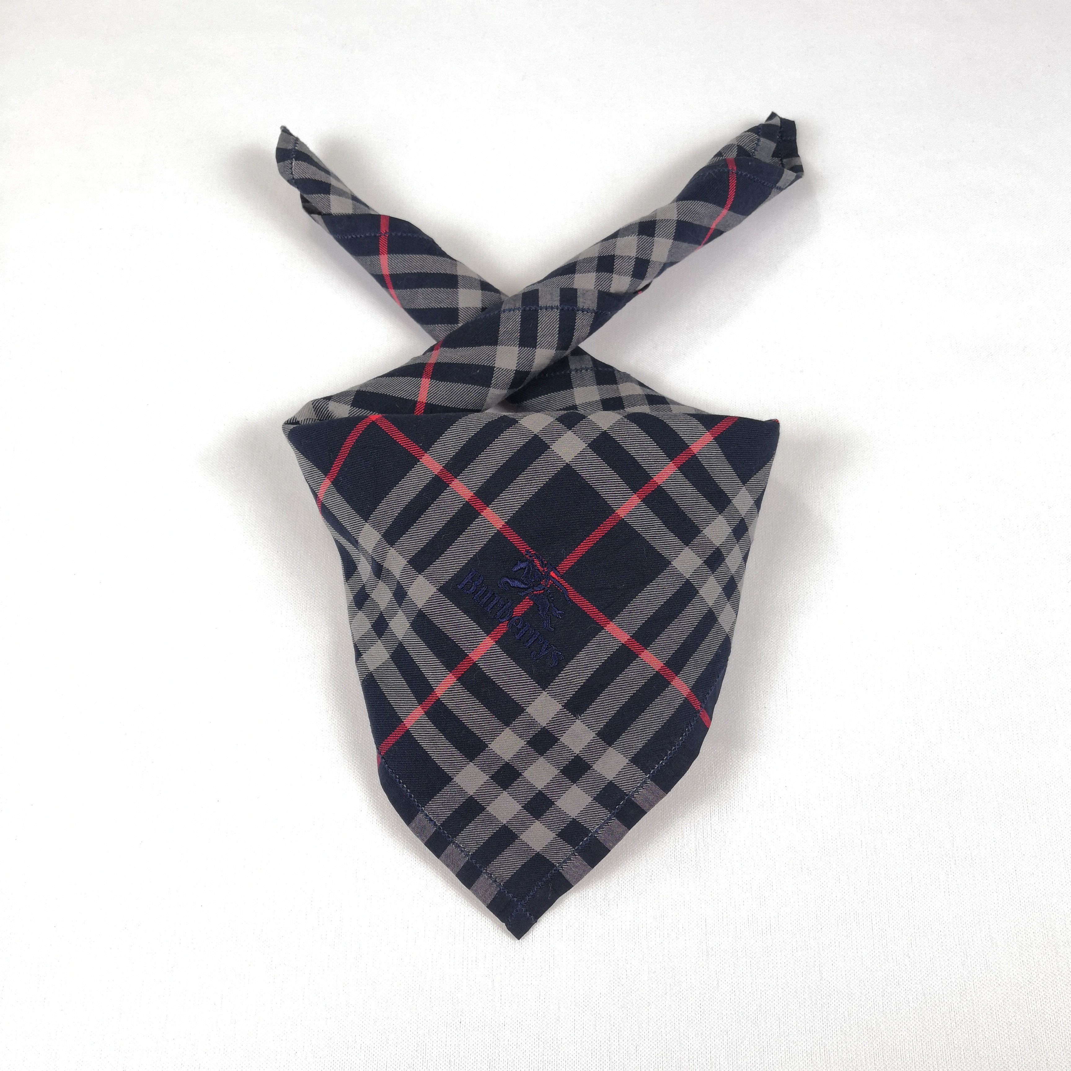 Burberry Vintage Burberry Handkerchief Bandana Pocket Square Size ONE SIZE - 1 Thumbnail