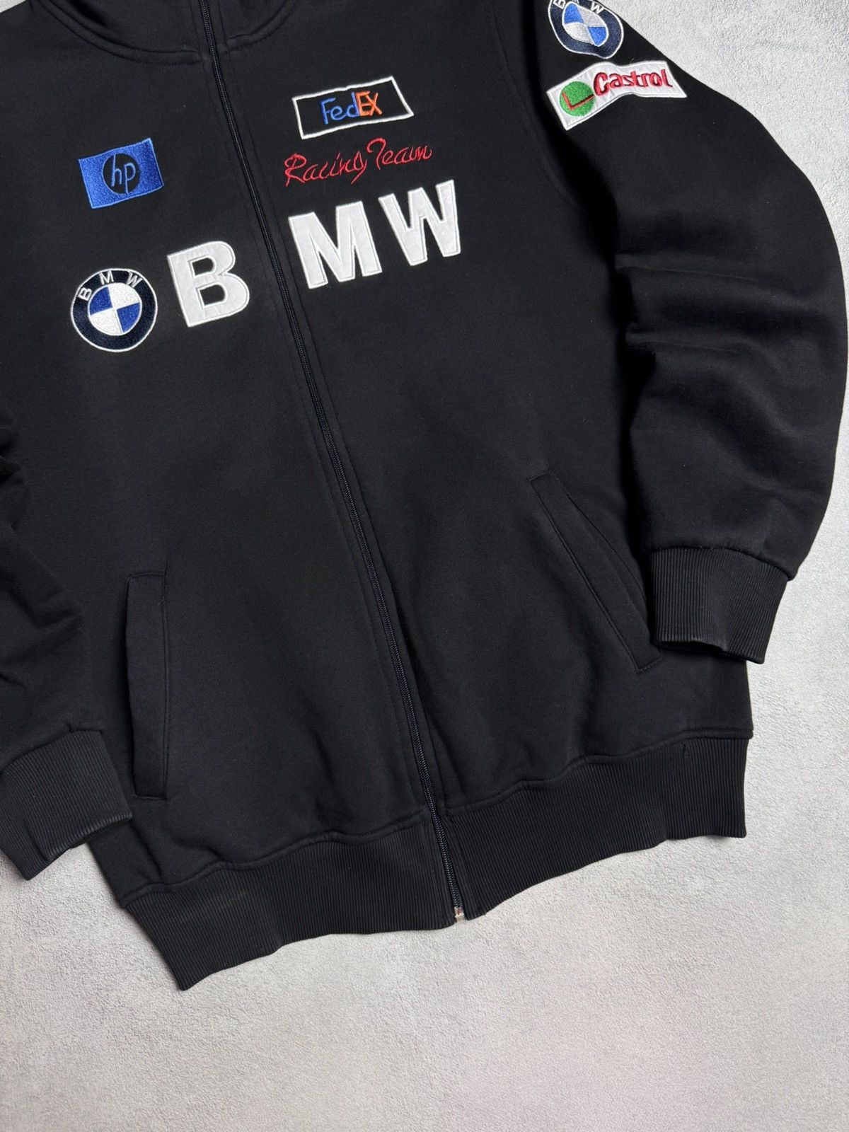 BMW BMW Racing Team Full Zip Cotton Jacket Big Logo size XL Size US XL / EU 56 / 4 - 8 Thumbnail