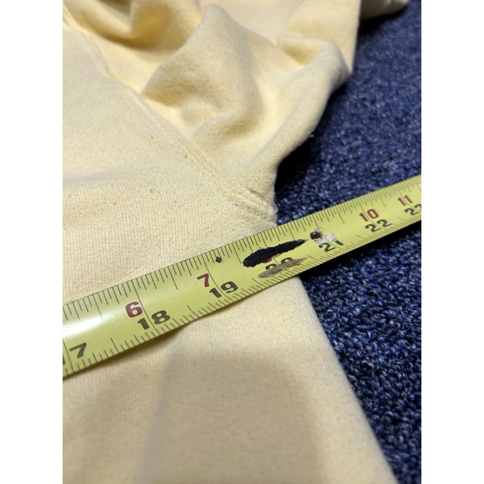 Vintage VINTAGE Beach Top Threads Sweatshirt Crew Neck Long Sleeve Yellow M Unisex Adults 3629 Size M / US 6-8 / IT 42-44 - 3 Thumbnail