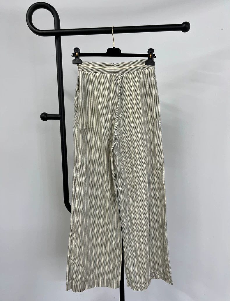 Dior Dior Button striped wide-leg trousers Size 42" / US 20 - 3 Thumbnail