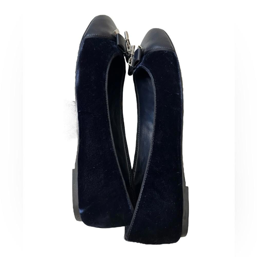Michael Kors Michael Kors l Alice Ballet Blue Velvet Flats 10 Size US 10 / IT 40 - 5 Thumbnail