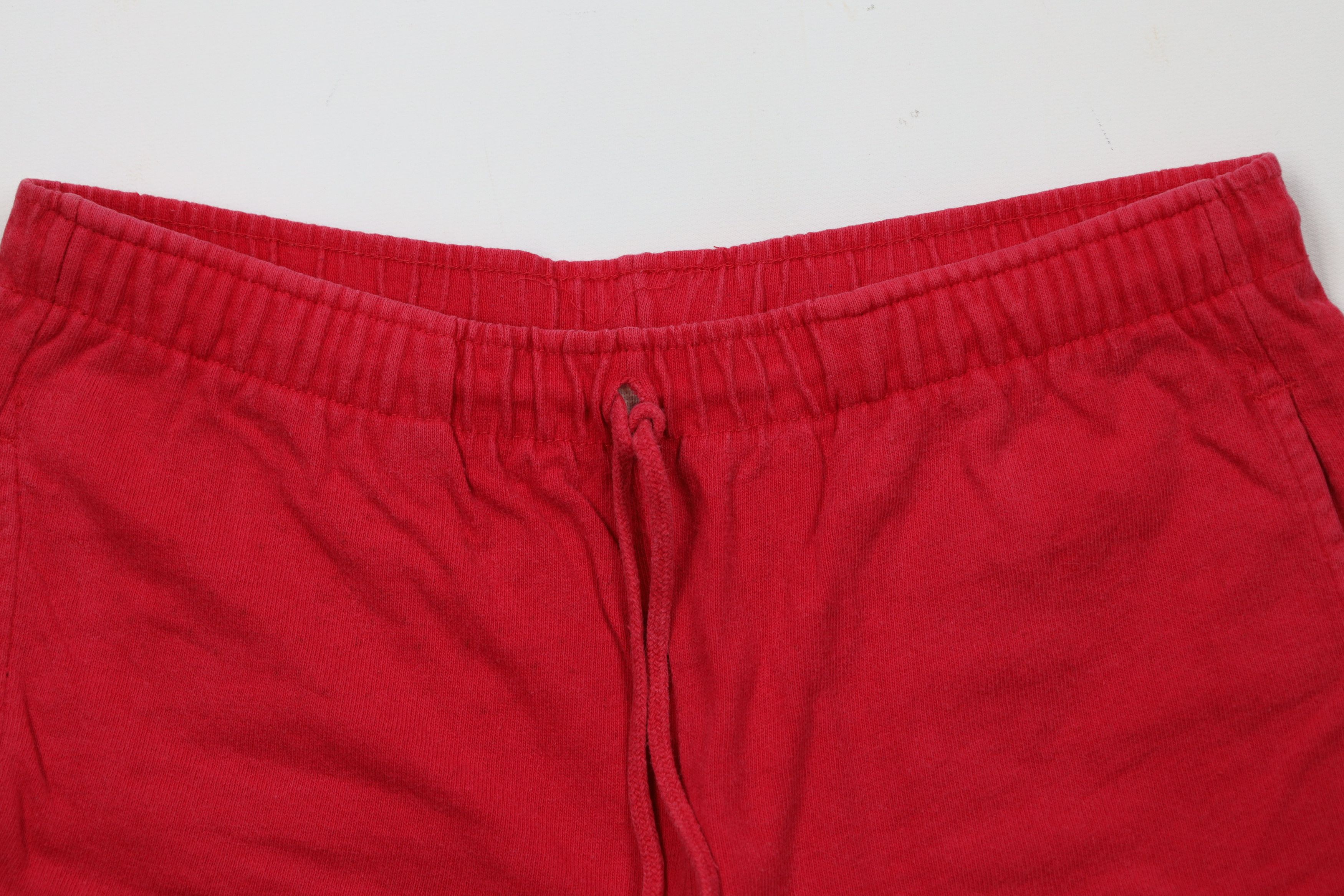 Champion Vintage 90s Champion Spell Above Knee Shorts Red Cotton USA Size US 30 / EU 46 - 2 Thumbnail