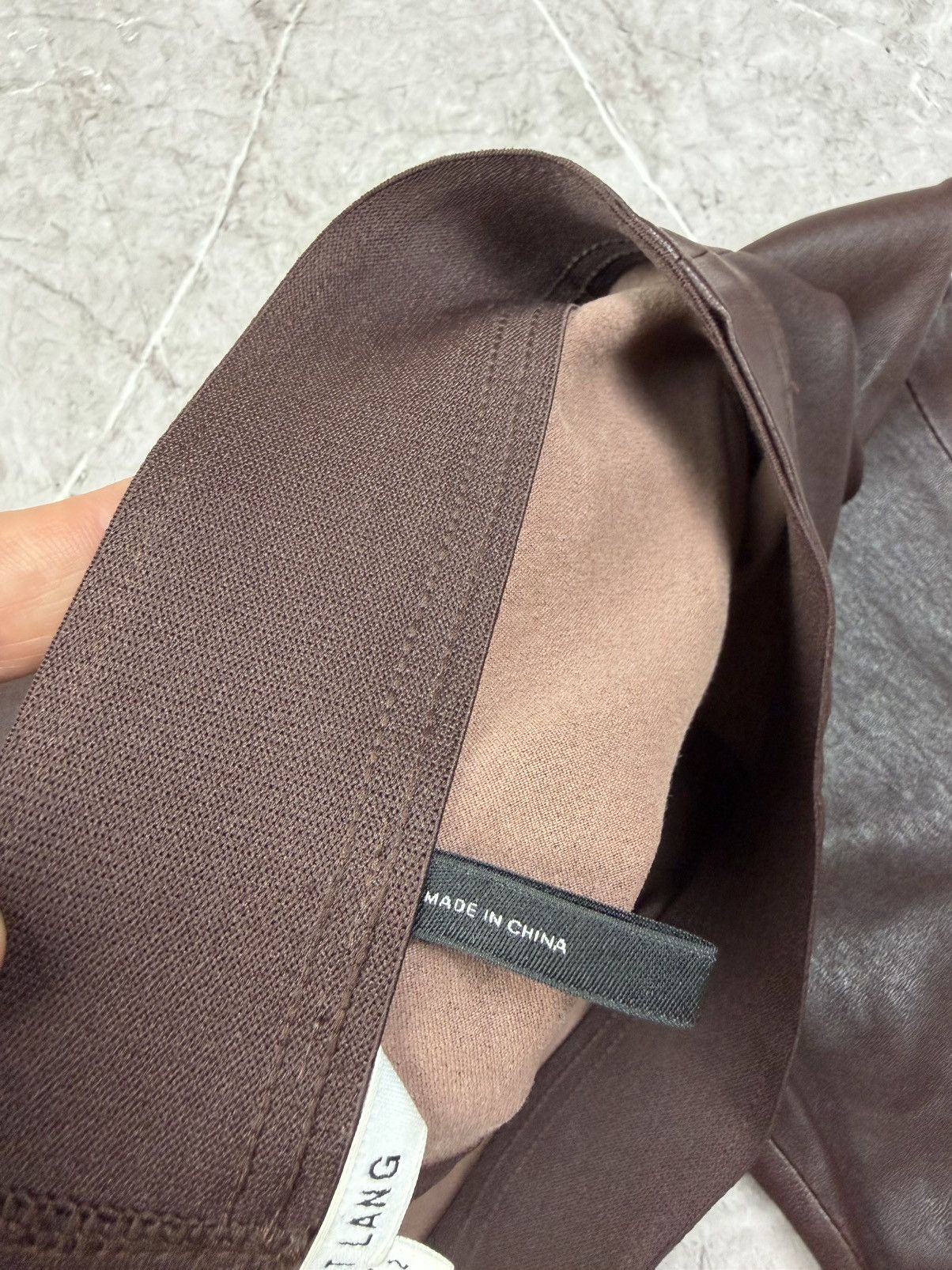 Helmut Lang Helmut Lang leather leggins Size 26" / US 2 / IT 38 - 7 Thumbnail