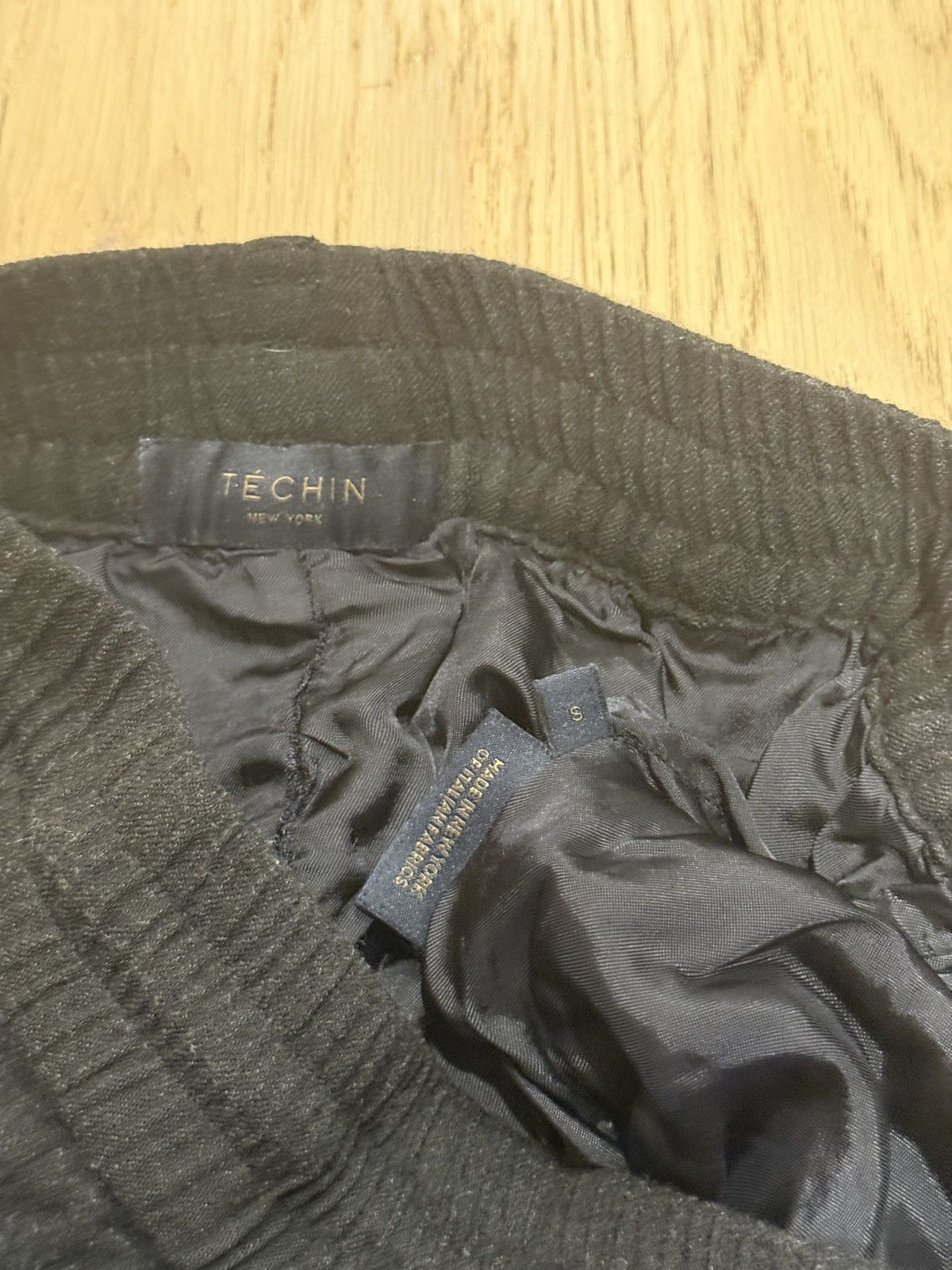 Comme des Garcons Techin NY Designer Wool Dress Sweatpants Size US 29 - 3 Thumbnail