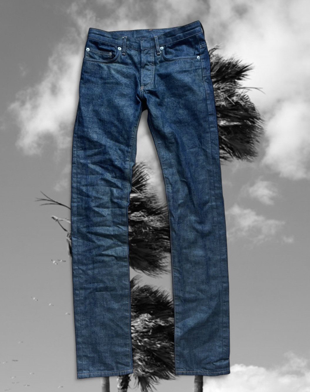 Dior Dior Homme AW07 Polyutherane Waxed Denim Size US 28 / EU 44 - 1 Thumbnail