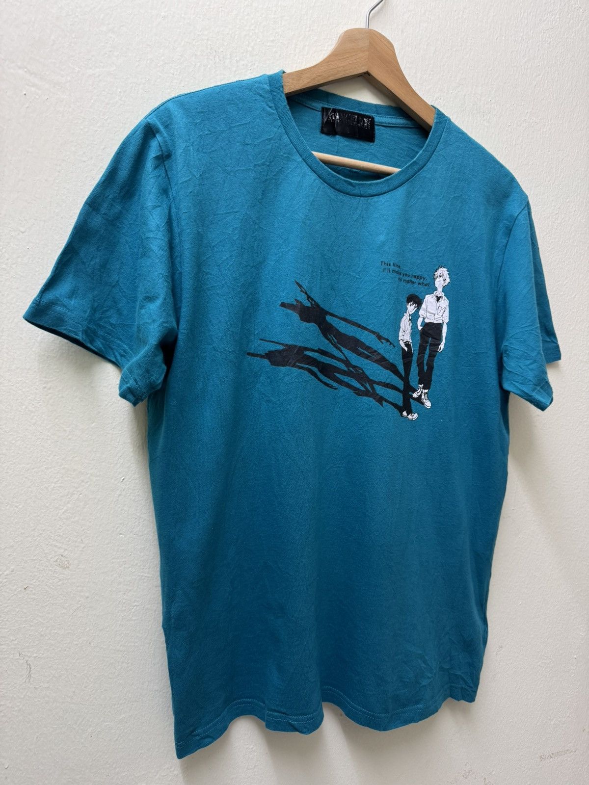 Anime Vintage Evangelion Kaworu Nagisa and Shinji Ikari Size US L / EU 52-54 / 3 - 2 Thumbnail