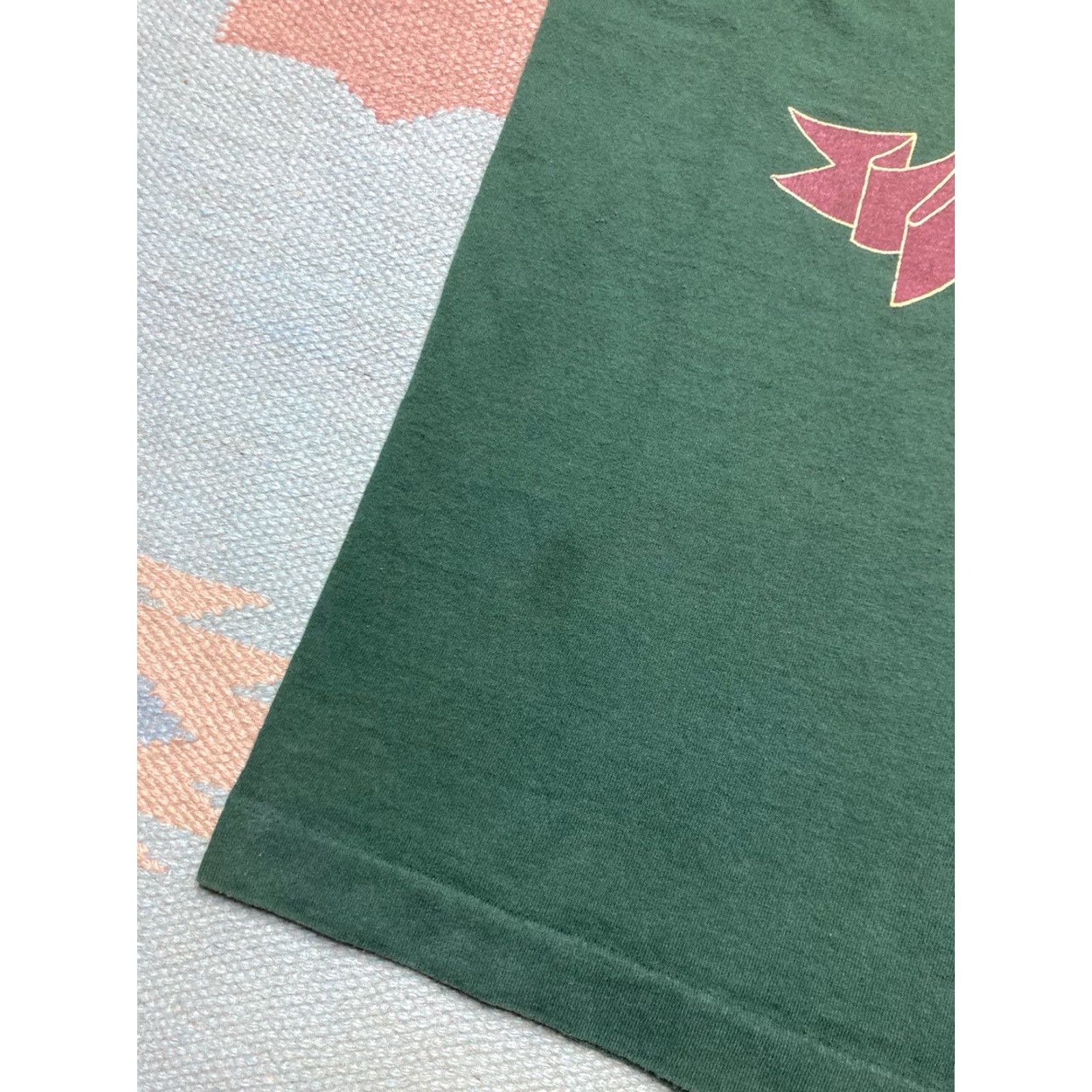 Vintage VINTAGE 90s T Shirt Ossineke Michigan great outdoors animal nature M & M Medium Green Mens Size US M / EU 48-50 / 2 - 2 Thumbnail