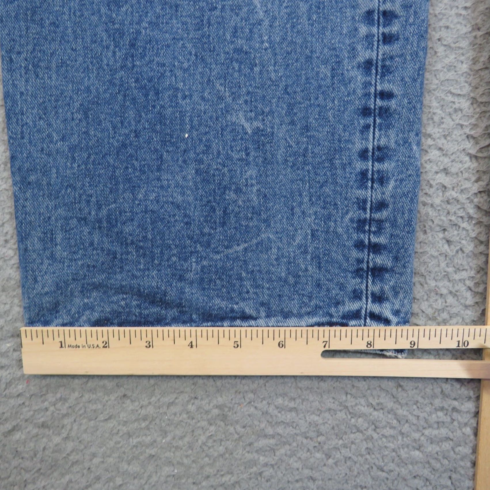 Logo 7 VINTAGE Pepe Jeans London Jeans Men 32 Baggy Embroidered Distressed Y2K Skater Grunge Logo Blue Cotton Denim 5-Pocket Style Wide-Leg 90s Mens Size US 32 / EU 48 - 5 Thumbnail