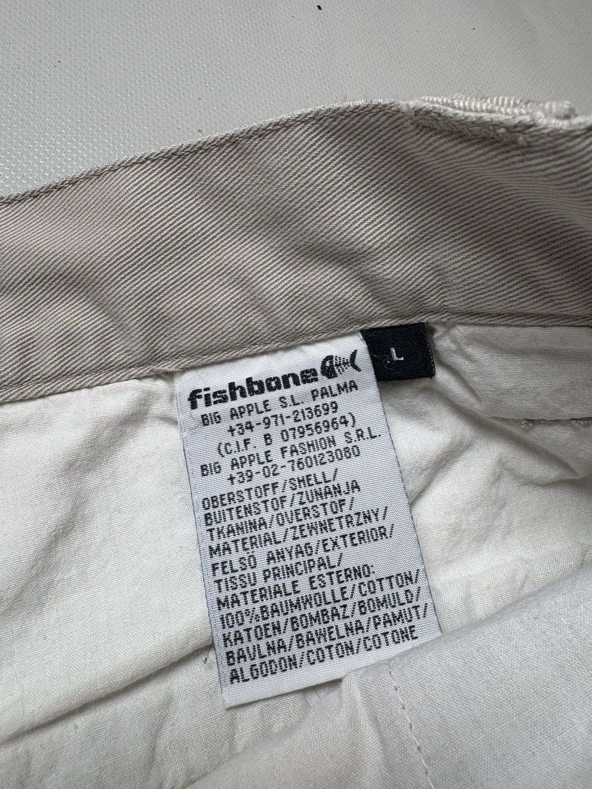 Vintage Fish Bone Vintage Cargo Shorts Size US 33 - 5 Thumbnail