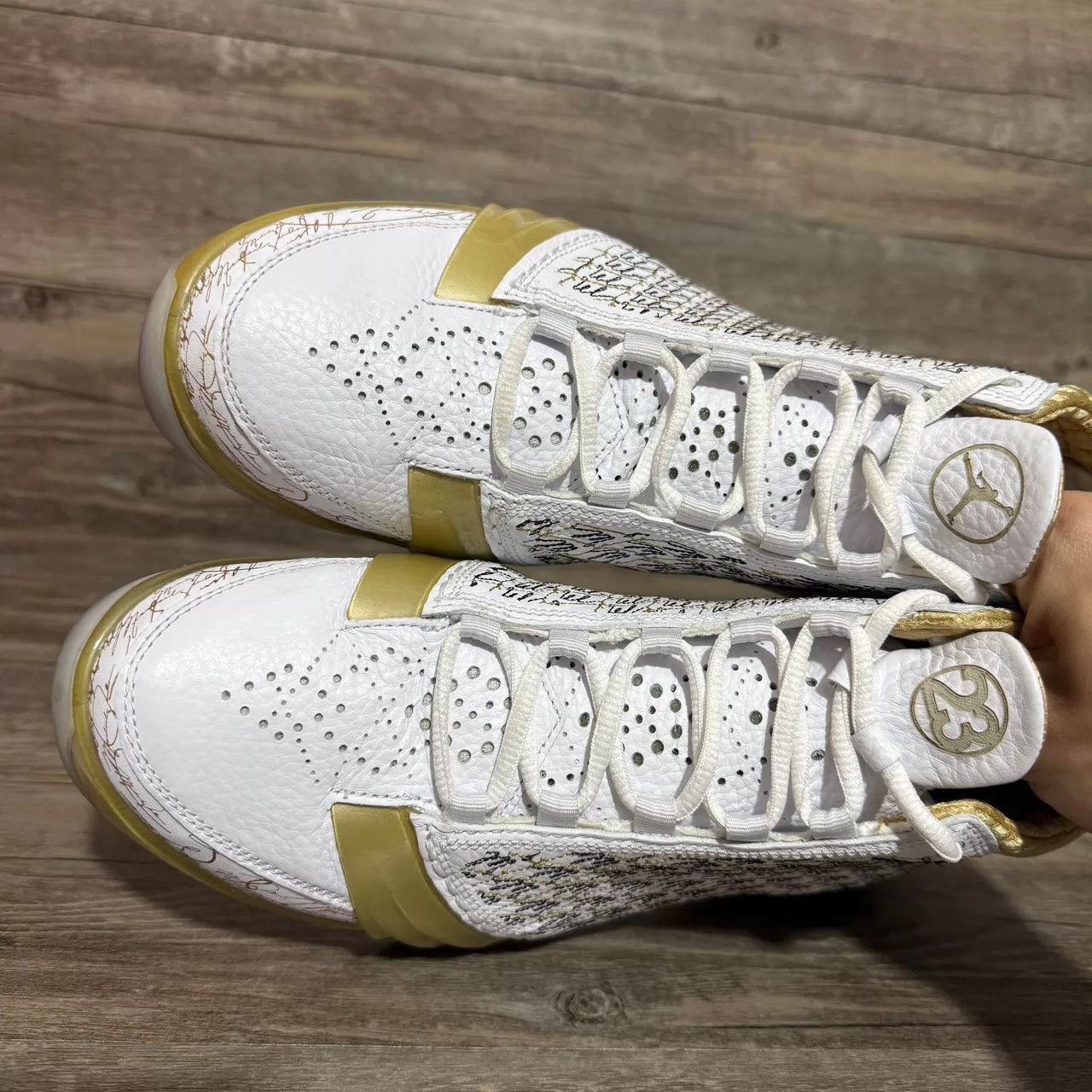 Nike AJ23 Trophy Room White/Platinum 43 #256/523 Worn Once Size US 9.5 / EU 42-43 - 5 Thumbnail