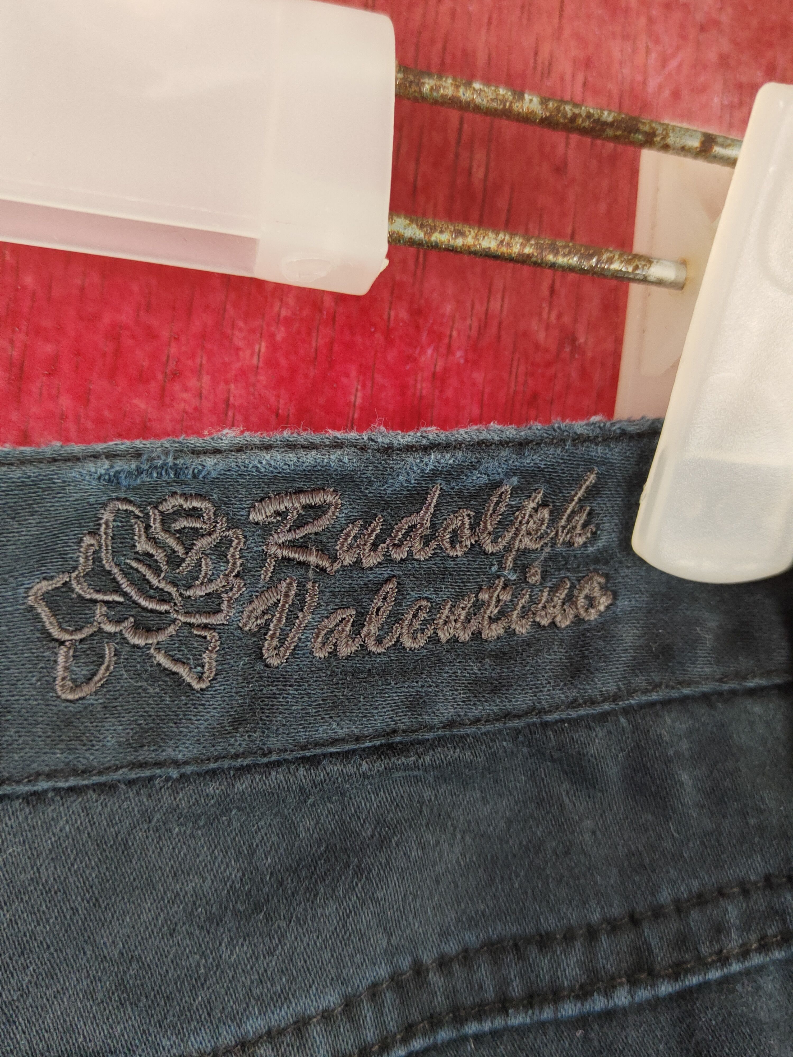 Japanese Brand Rudolph Valentino Dark Blue Multipocket Casual Pants #S1757 Size 28" / US 6 / IT 42 - 10 Thumbnail