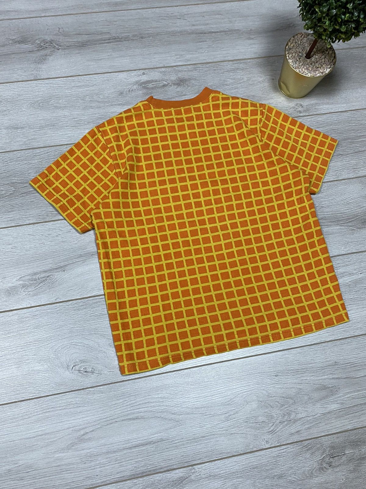 Supreme Supreme mesh check heavy weight tight t-shirt Size US L / EU 52-54 / 3 - 8 Thumbnail