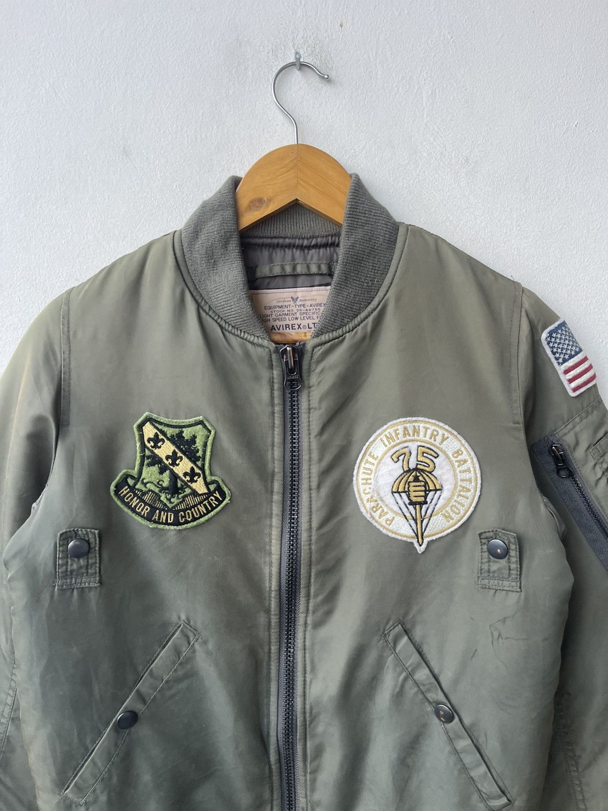 Avirex VINTAGE AVIREX LTD Mission Completed Bomber Jacket Size US S / EU 44-46 / 1 - 9 Thumbnail